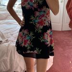 Lucy Love Black And Floral Sundress Photo 1