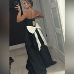 Meshki  Black Strapless Wedding Dress Photo 1