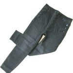J Brand NWT Natasha in Vane Gray Sky High Crop Skinny Buttonfly Stretch Jeans 30 Photo 0