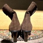 Casadei  Ankle Boots Heeled Pointed Toe Side Zip Stiletto Suede Leather Brown Photo 3