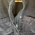 PACT Sustainable Corduroy‎ Bomber Jacket Size Small NWOT Black Streetwear Photo 3