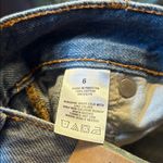 Aero Blue Distressed Jean Shorts with Frayed Hem NWT​ Size 6 Photo 5