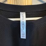 Lorna Jane EUC black lightweight sweatshirt with mesh sleeves. Size Large Photo 2