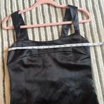 Peppermayo NWT  Odette Satin Mini Dress Black Classic LBD Closet Staple size m Photo 6