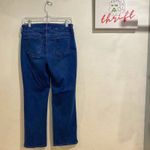 NYDJ  Dark Wash Marilyn Straight Lift Tuck Mid Rise Jeans Sz 2 Photo 11