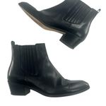 J.Crew black Chelsea boots leather sz 7 Photo 1