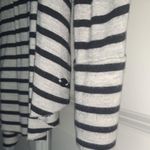 American Eagle  Black Striped Long Sleeve Shirt Photo 2