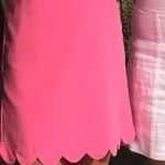 Monteau Pink Scalloped Shift Dress Photo 0