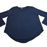 Market & Spruce Crewneck Stripe Stretch T-Shirt Size XXL Casual Nautical Photo 0