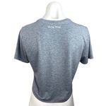 Outdoor Voices  Blue Heather Crew Neck Short Sleeve Workout T Shirt Tee Top Sz S Photo 1