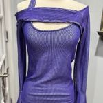 Free People Intimately Movement Purple Bell Sleeve Top Photo 0