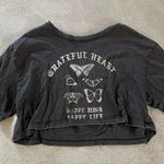 Garage  Cropped T-Shirt Grey Photo 1