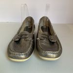 Sperry Top-Sider Metallic Bronze Leather Loafers Women’s 9.5M Boat Shoes Comfort Photo 7