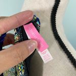 Victoria's Secret  Multicolor Paisley Getaway Halter Bikini Top Size 32DD Photo 4