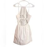 A New Day  White backless Halter Mini Dress with pockets size xs Photo 3