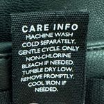 Who What Wear Black Faux Leather Mini Skirt with Ruffle Lace Hem Photo 11