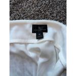 Worthington NWT Women's White Lace A-line Front Zipper Skirt size 14 Photo 4