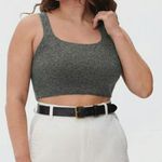 Everlane Cozy Stretch Tank Top Heathered Charcoal Grey Yak Hair Blend Size S New Photo 0