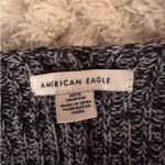 American Eagle  Black And White Button Down Sweater Photo 3