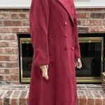 VTG 1950s Kramer’s of New Haven 100% wool luxury brand red coat / M / EUC Size M Photo 4