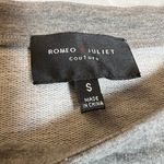 Romeo + Juliet Couture Crewneck Plaid Flannel Tunic Top Size Small 90s Preppy Photo 3