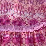 Cabana Life Napa Sleeveless Tiered Maxi Dress Pink UPF 50+ Size Medium Photo 6