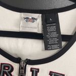 Harley Davidson HARLEY-DAVIDSON Quarter Zip Women’s Vintage T-Shirt Biker Sz L EUC Photo 1