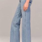 Abercrombie & Fitch “The 90's Relaxed Carpenter Jean” light wash denim high rise Photo 2