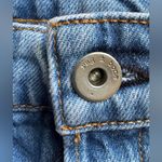 Rag and Bone Rosa Mid Rise Raw Hem Denim Shorts Size 27 Medium Wash Distressed Photo 2