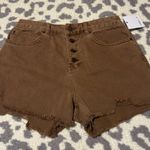 O'Neill  Brown Jean Shorts for Women Photo 0