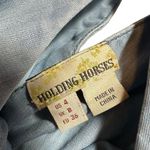 Anthropologie  Holding Horses Chambray Sleevless Denim Style Maxi Dress sz 4 Photo 4