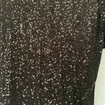 KENNETH COLE SEQUIN TOP Sz:M Black Size M Photo 9