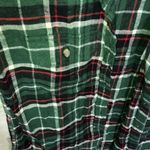 American Eagle  red green and white flannel fall or winter style size XS soft​​ Photo 4