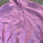 Nike Sportswear Phoenix Oversized Fleece Pink Hoodie Sweatshirt size Medium Photo 6