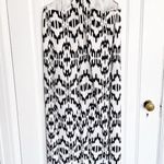 Marie France Van Damme • silk halter maxi dress cream black silk ikat print Size 14 Photo 9