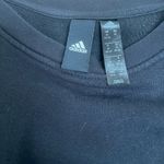 Adidas Women's 3-Stripe Cotton Fleece Crewneck Sweatshirt Photo 5