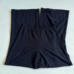 Project Social T  Brushed Wide Leg Pants in Black Photo 3