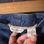 Eddie Bauer Women’s  Dark Blue Denim Maxi Skirt with Slit Photo 5