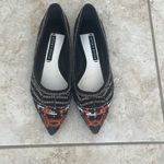 Alice + Olivia Beautiful  Flats Beaded Pointy Toe 38 EUC!! Photo 1