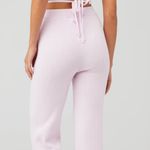 NWT 4th + Reckless Pink Ribbed Knit Lounge Pants Scorpios Fine Knit Trousers Photo 9