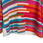 Zaket & Plover 100% Cotton Multicolor Striped Knit Sweater Colorful Small Pink Photo 1