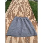 J.Crew Womens Size 0 Skirt Gray Wool Blend Red White Blue Spec Work Classic Photo 1