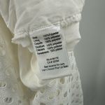 Anthropologie VINEET BAHL Dress SZ Petite Medium NWT Eyelet Halter Bridal White Photo 14