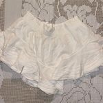 Aerie White Ruffle Skort Photo 1