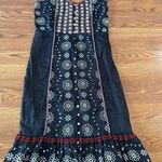 Veronica Beard black Giuliana Beaded Linen Dress size 6 ( small) Photo 11