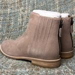 Eileen Fisher Rich Ankle Bootie in Earth Suede Photo 3