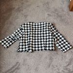Dress Barn  Black/White Blazer SIZE 16 🎟️ Photo 4