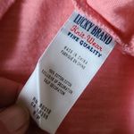 Lucky Brand  Maldives embroidered tee size small Photo 9