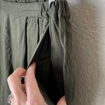 Neu nomads olive green wide leg crop flowy pants Size M Photo 7