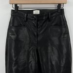 Wilfred  Beatrix Flared Vegan Leather Black Pants Photo 13